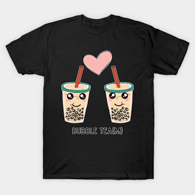 Bubble Tea(m) - Anime Kawaii Bubble Tea T-Shirt by Huschild